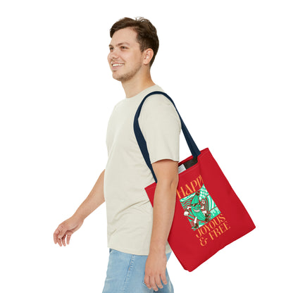 Happy Joyous and Free Tote Bag (AOP)