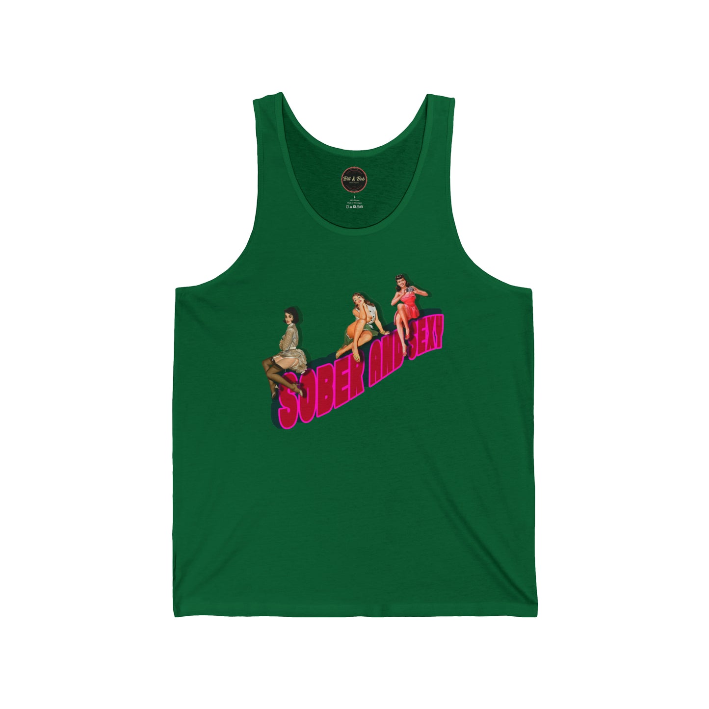 Sober and Sexy Unisex Jersey Tank