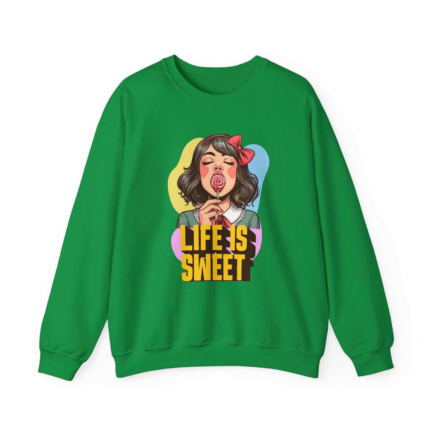 Life is Sweet Unisex Heavy Blend™ Crewneck Sweatshirt