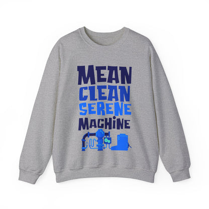 Mean Clean Serene Machine Unisex Heavy Blend™ Crewneck Sweatshirt