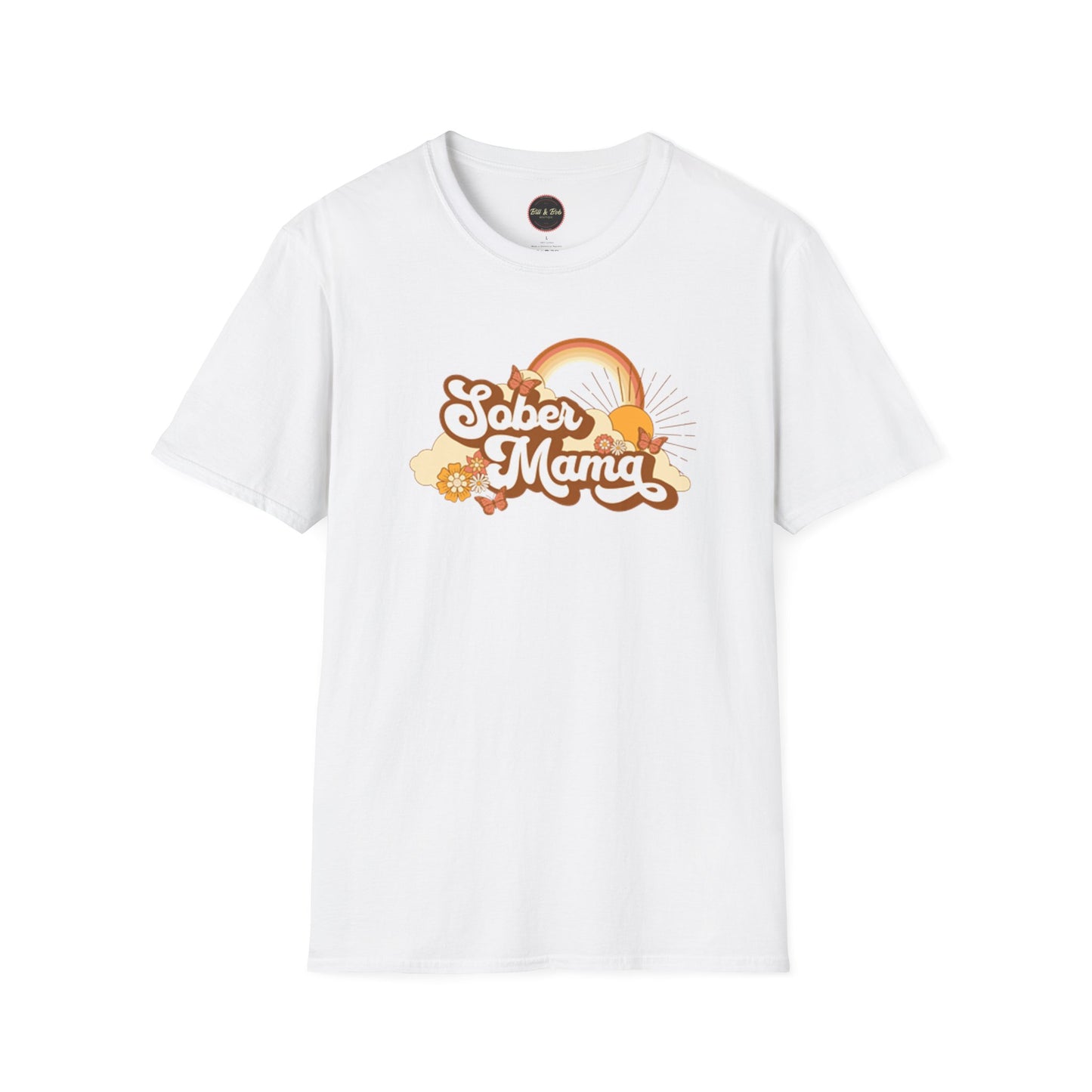Sober Mama Unisex Softstyle T-Shirt