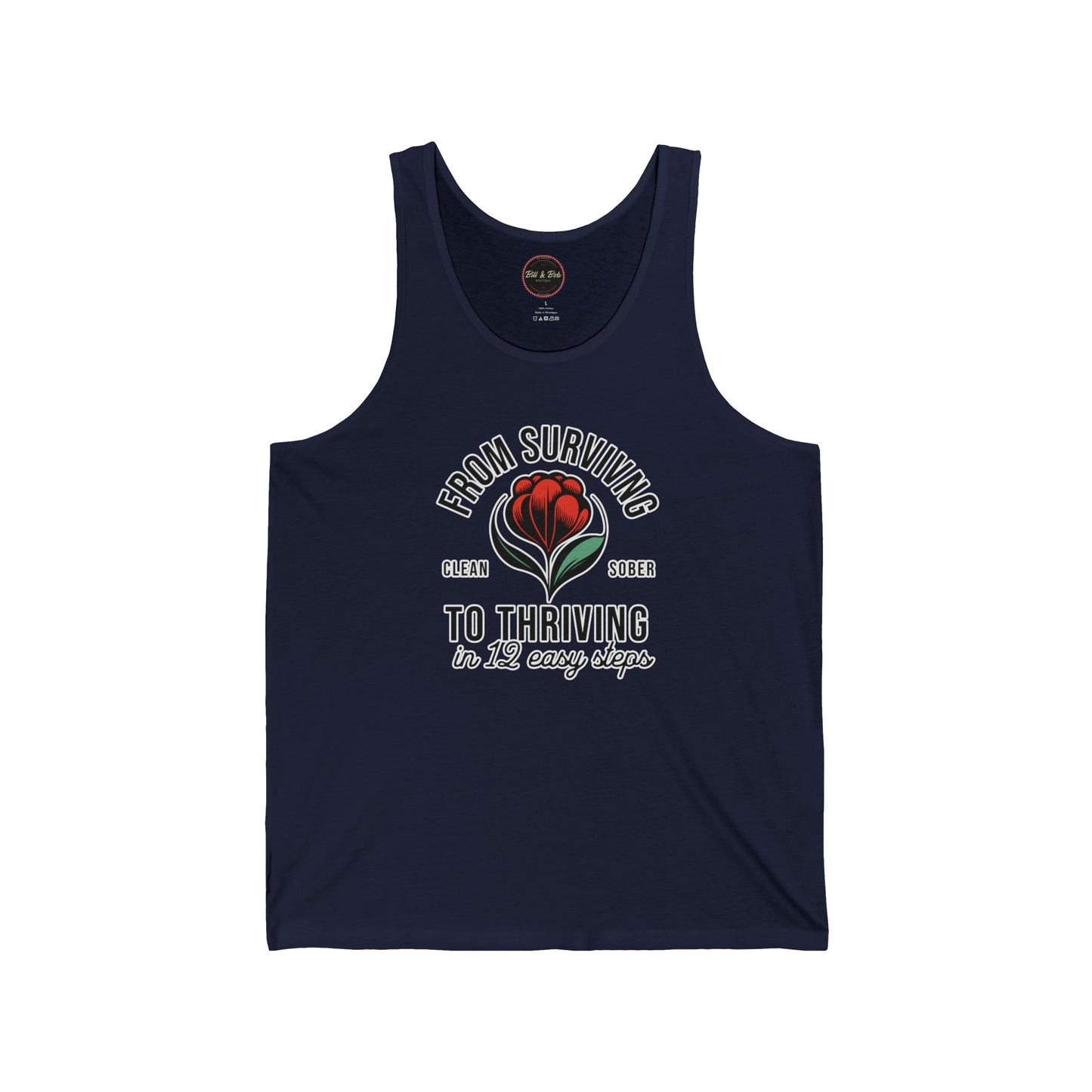 Surviving to Thriving Unisex Jersey Tank