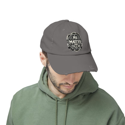 No Matter What Club Unisex Distressed Cap