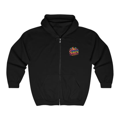 Sober Flames Unisex Heavy Blend™ Full Zip Hooded Sweatshirt