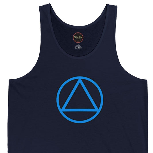 Simple AA LogoUnisex Jersey Tank