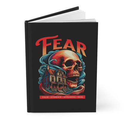 Fear Hardcover Journal Matte