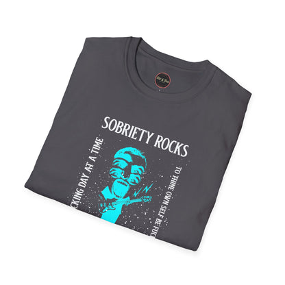 Sobriety Rocks Unisex Softstyle T-Shirt