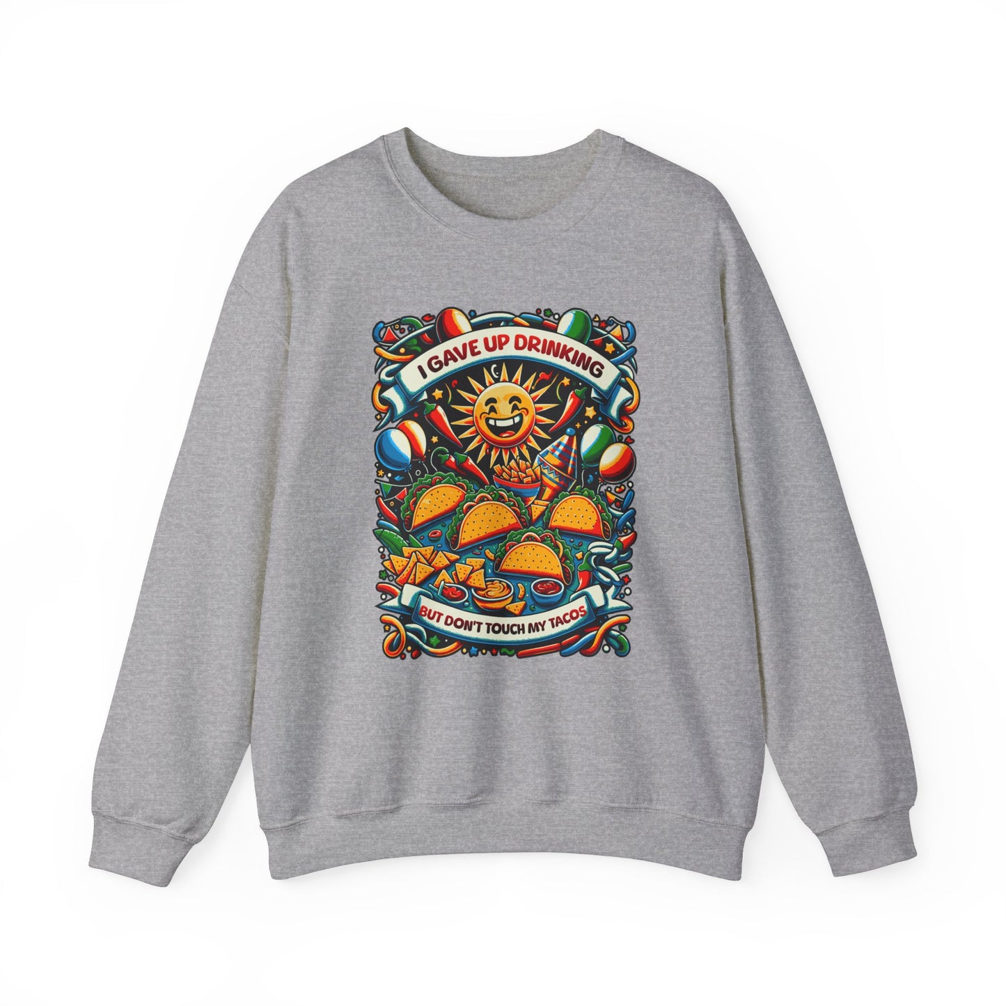 Tacos Unisex Heavy Blend™ Crewneck Sweatshirt