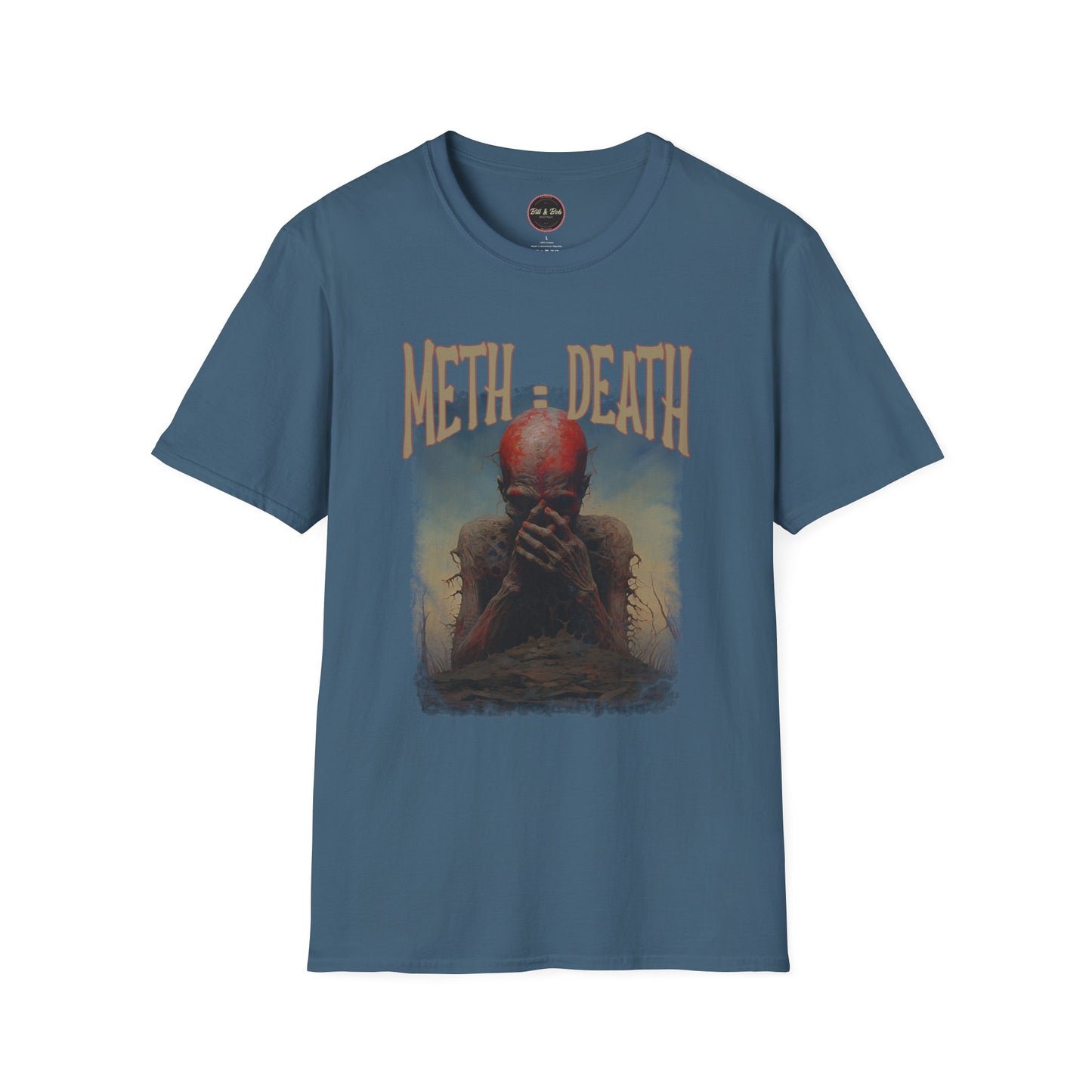 Meth = Death Unisex Softstyle T-Shirt