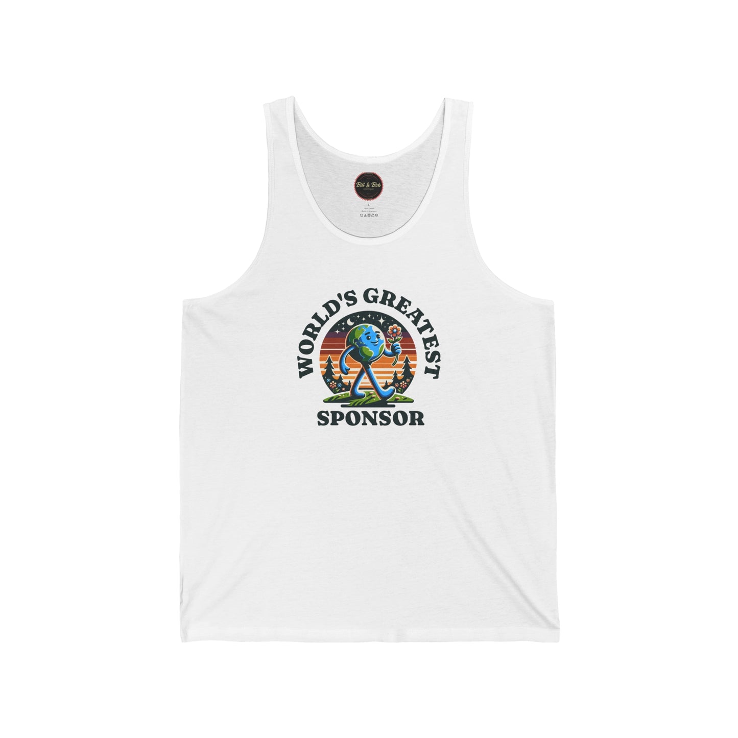 World's Greatest Sponsor Unisex Jersey Tank