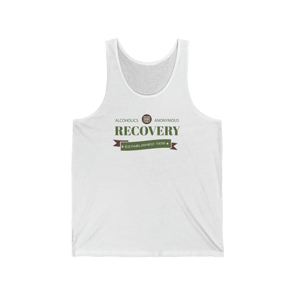 Recovery Unisex Jersey Tank