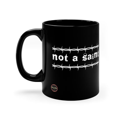 11oz Black Mug