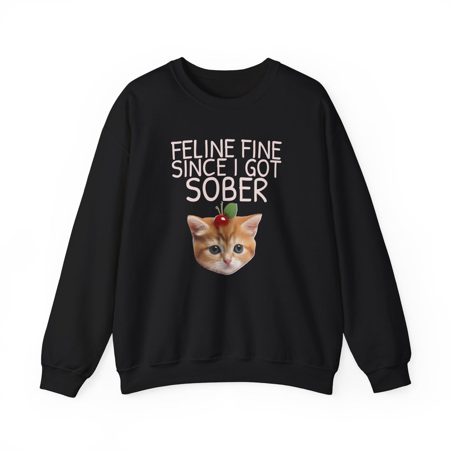 Feline Fine Unisex Heavy Blend™ Crewneck Sweatshirt