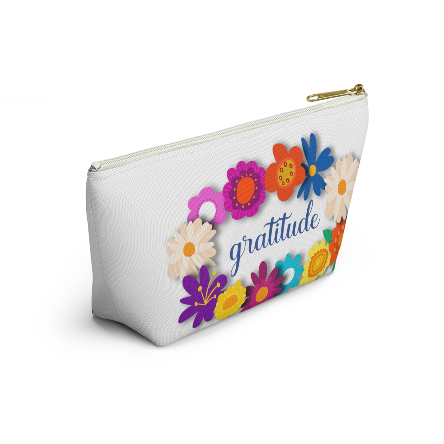 Gratitude Accessory Pouch w T-bottom