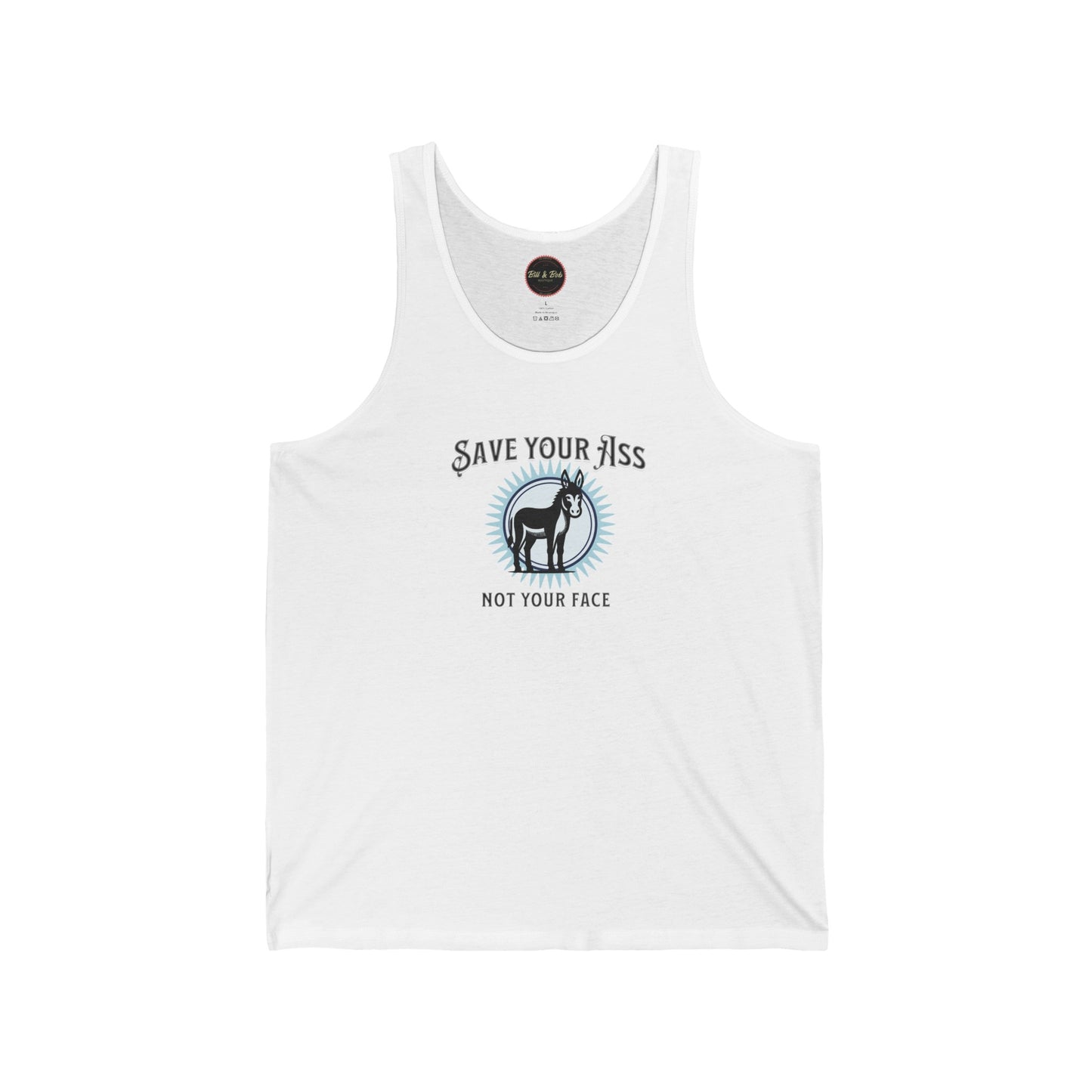 Save Your Ass Unisex Jersey Tank