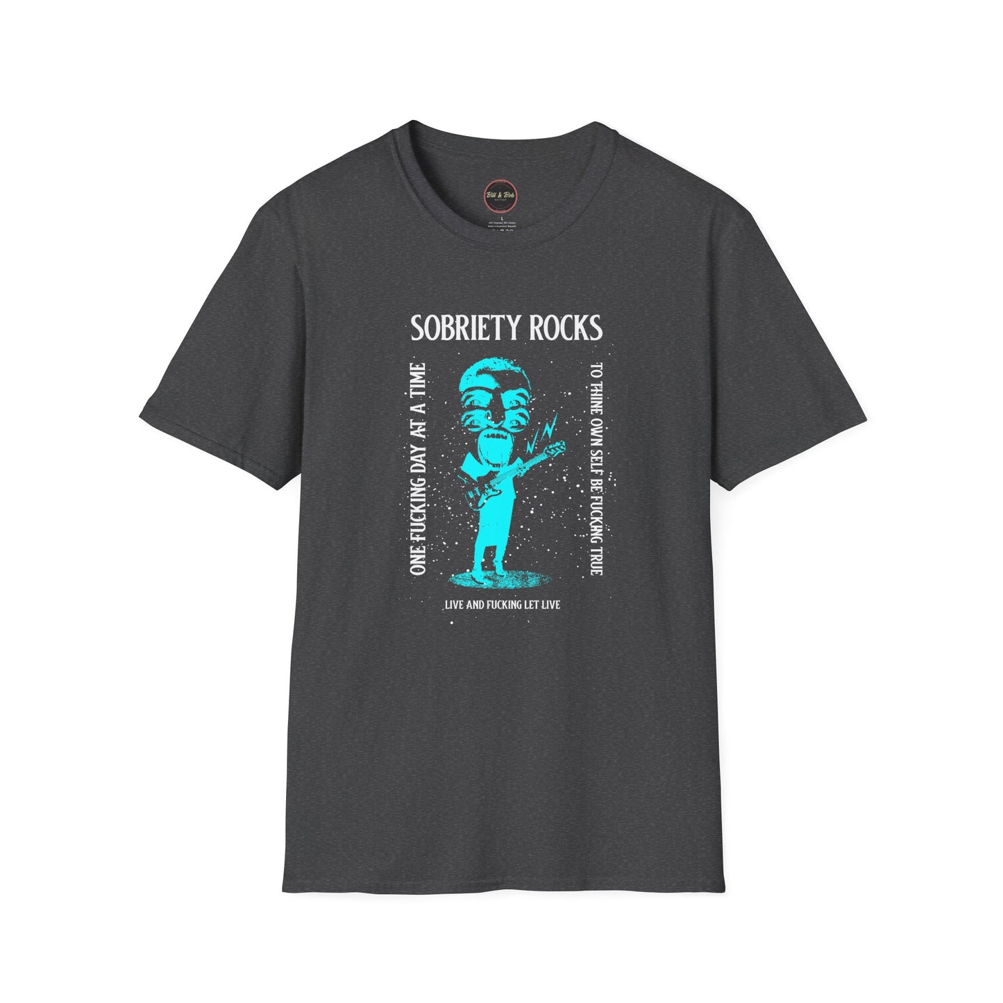 Sobriety Rocks Unisex Softstyle T-Shirt