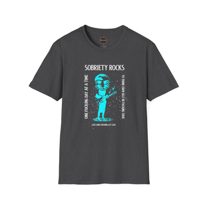 Sobriety Rocks Unisex Softstyle T-Shirt