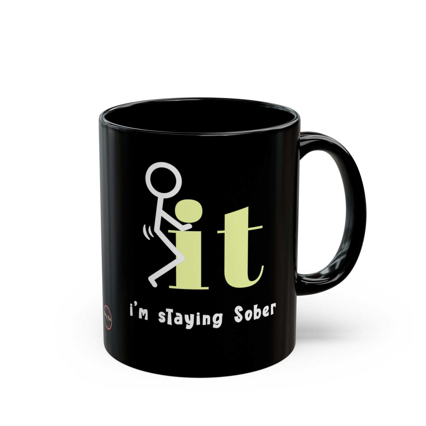 F@ck It Black Mug (11oz)