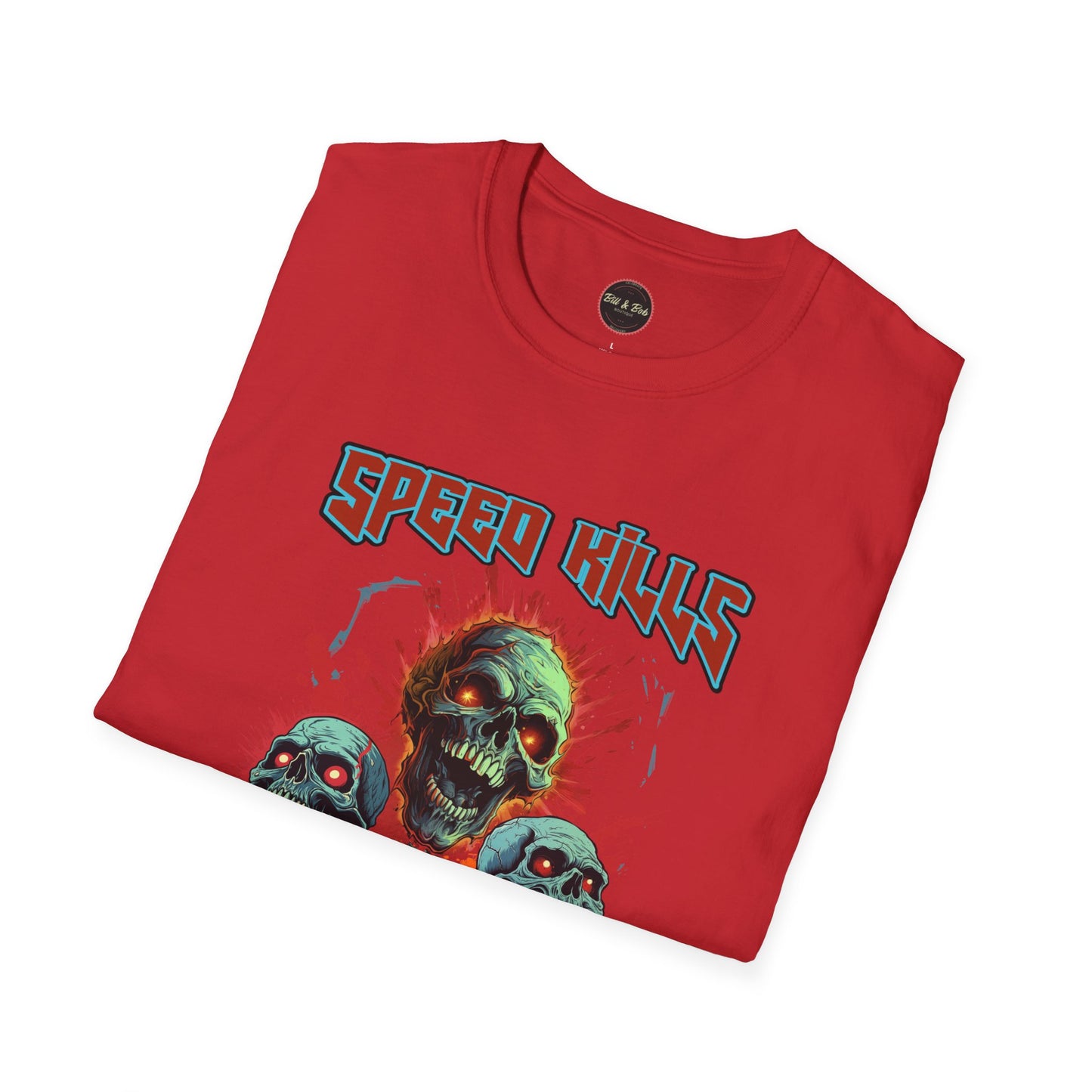 Speed Kills Unisex Softstyle T-Shirt
