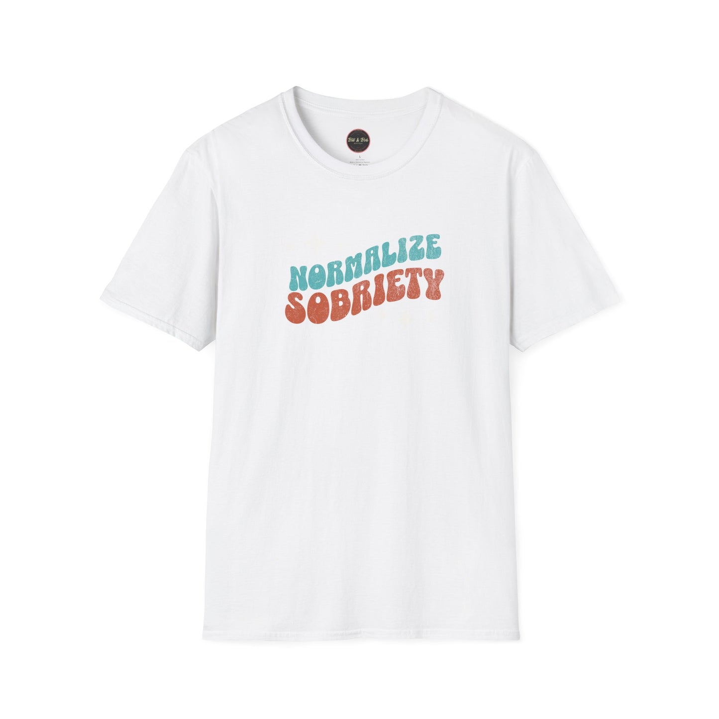 Normalize Sobriety Unisex Softstyle T-Shirt