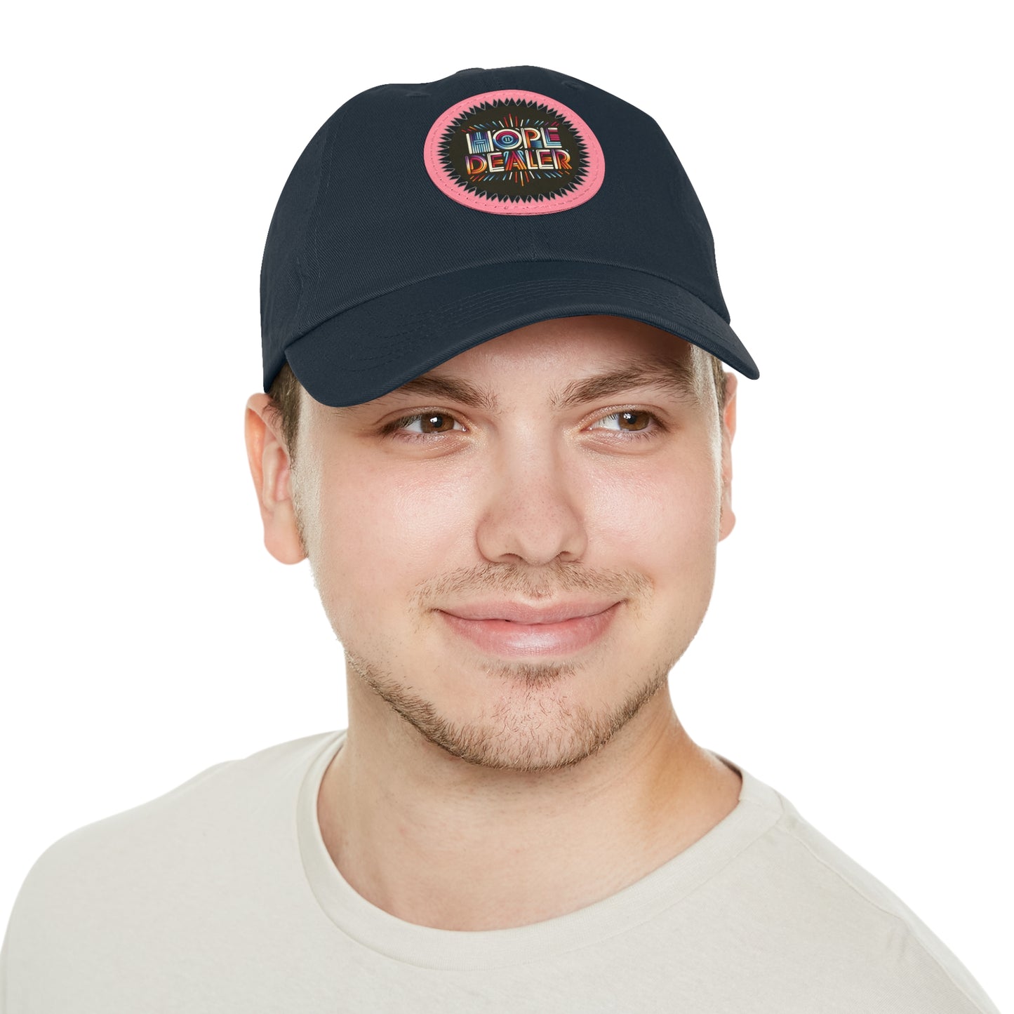 Hope Dealer Baseball Cap  Leather Patch (Round)