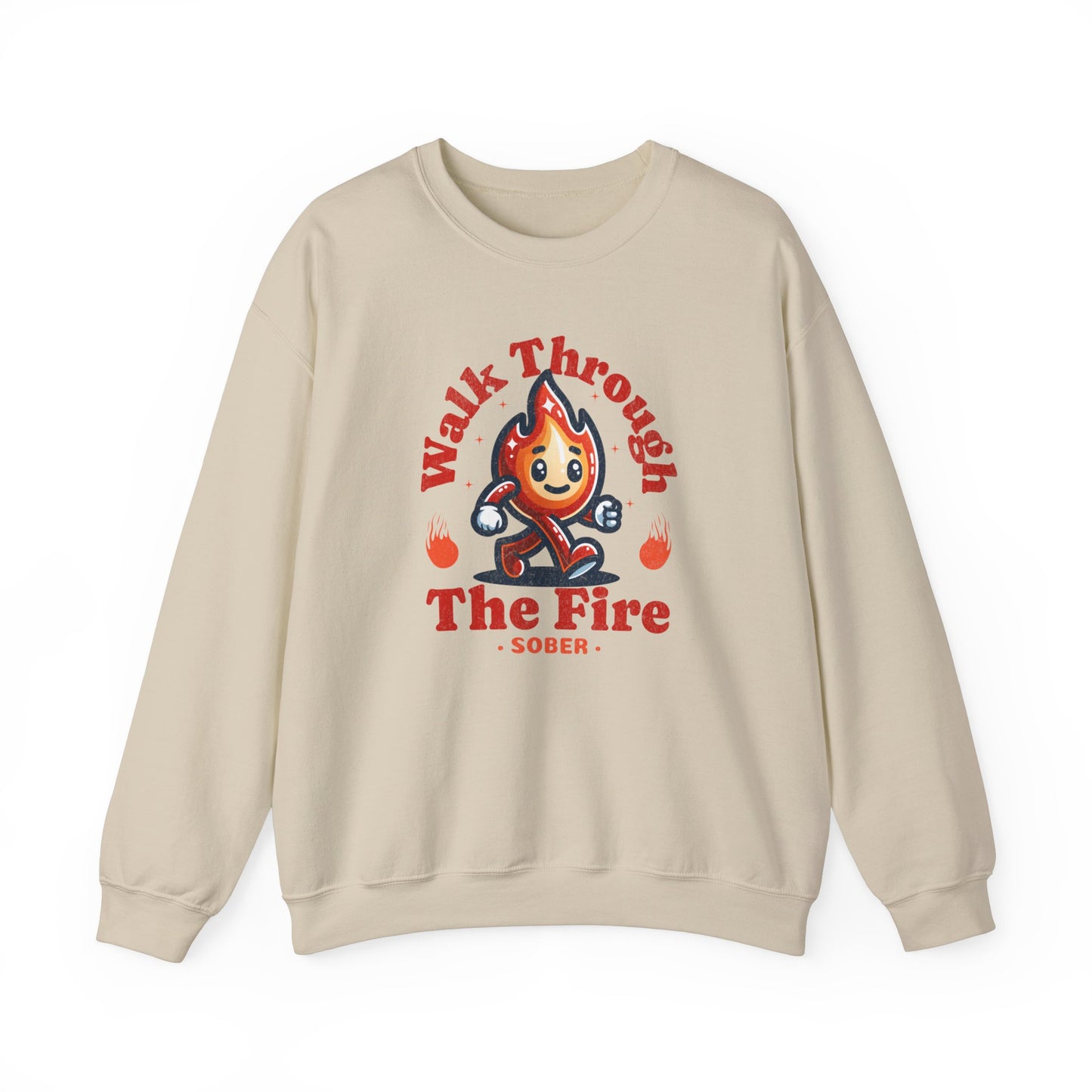 Walk through the Fire Unisex Heavy Blend™ Crewneck Sweatshirt