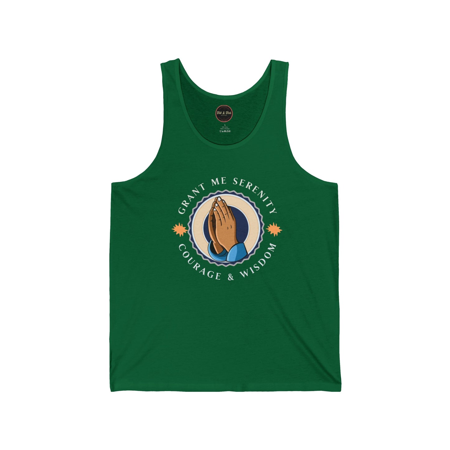 Serenity Courage Wisdom Unisex Jersey Tank