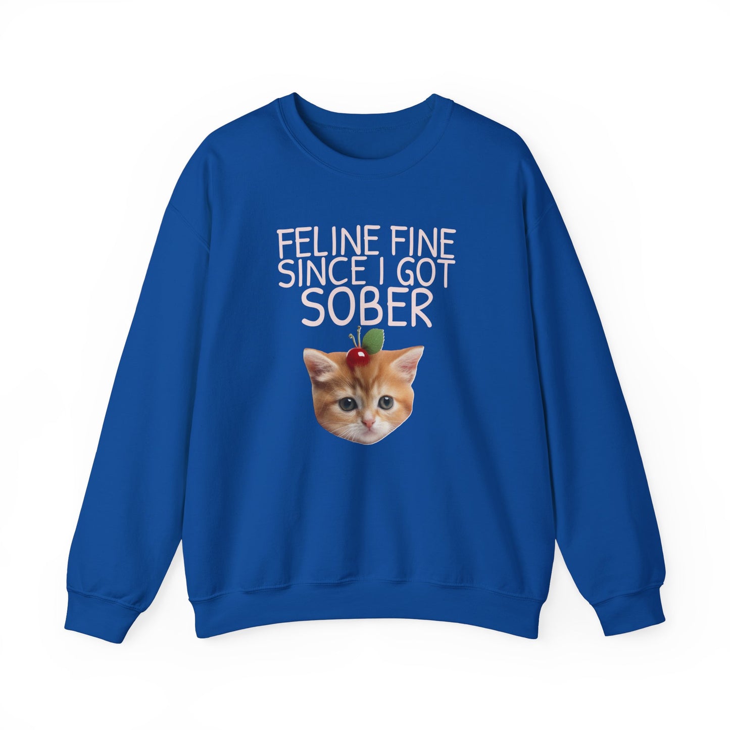 Feline Fine Unisex Heavy Blend™ Crewneck Sweatshirt