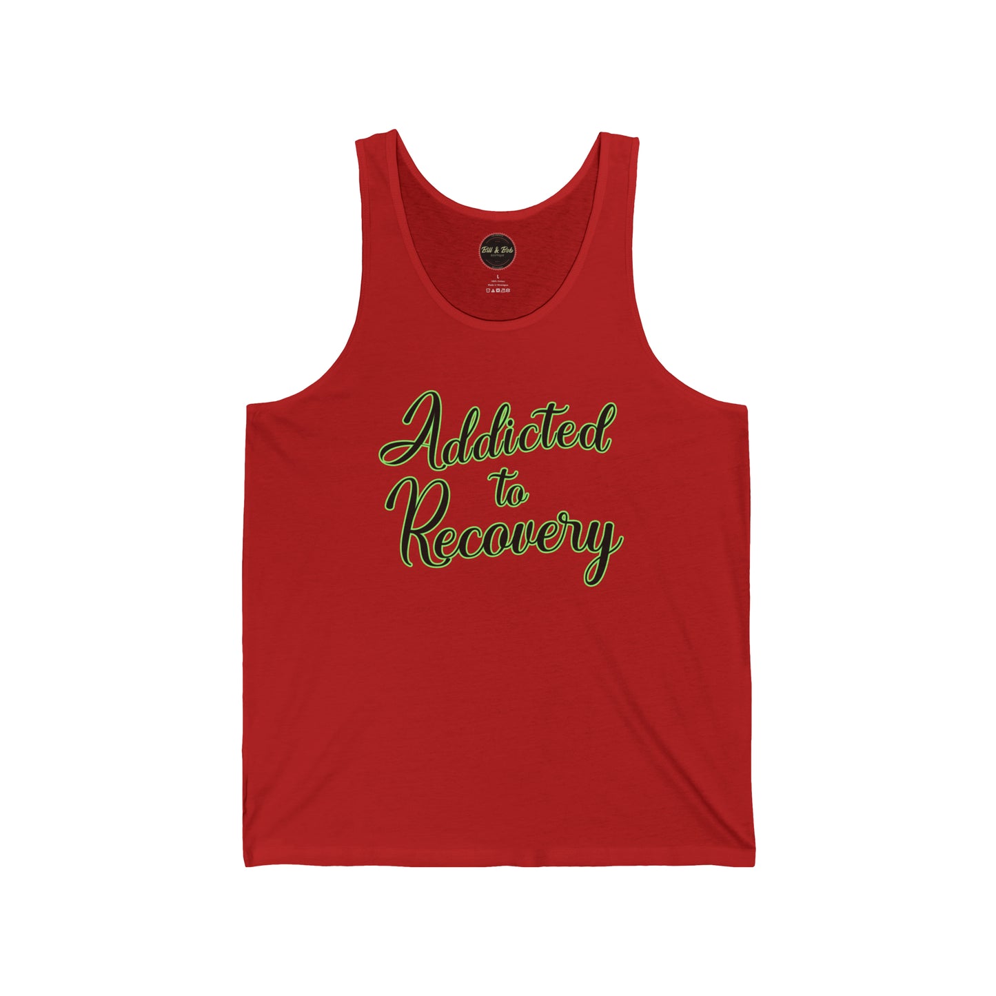 Addicted to Recovery Unisex Jersey Tank