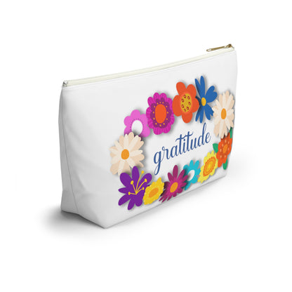 Gratitude Accessory Pouch w T-bottom