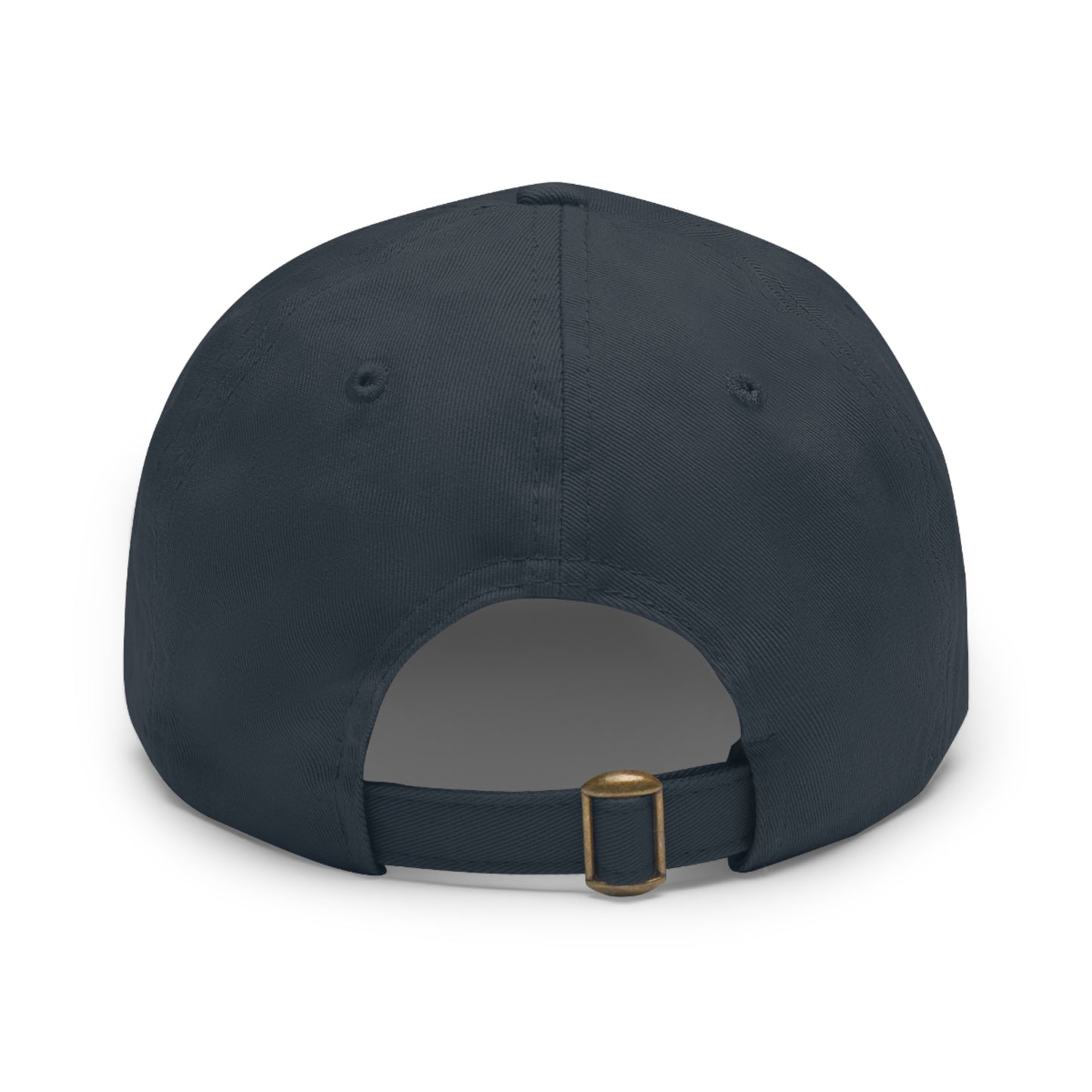 One Day Easy Does It Dad Hat with Leather Patch (Round)