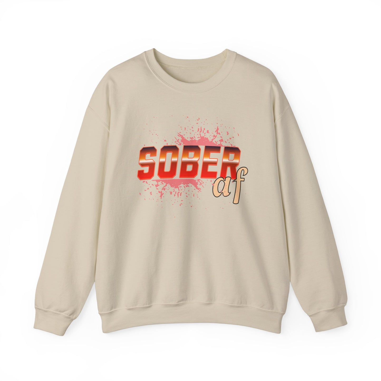 Sober AF Unisex Heavy Blend™ Crewneck Sweatshirt