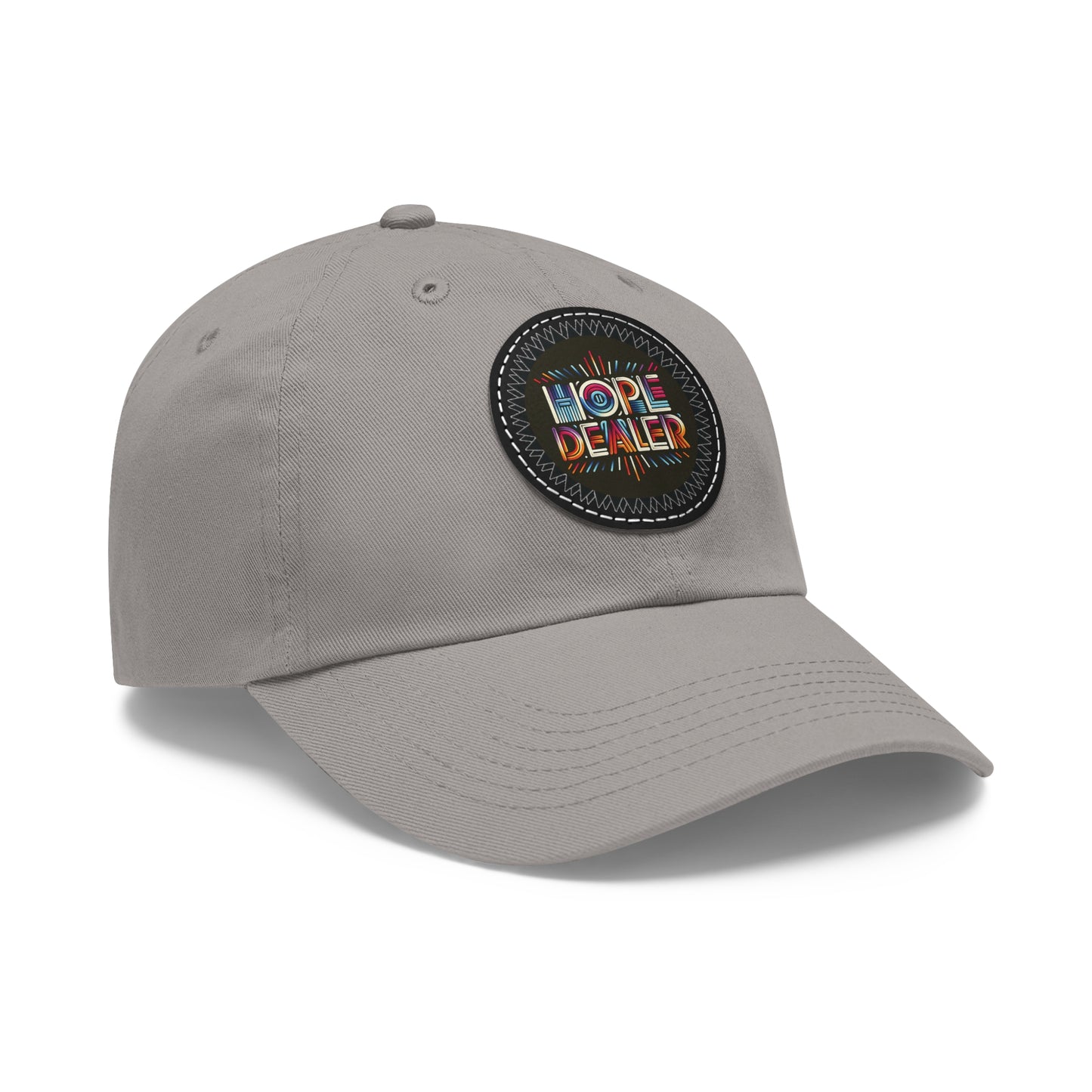 Hope Dealer Baseball Cap  Leather Patch (Round)