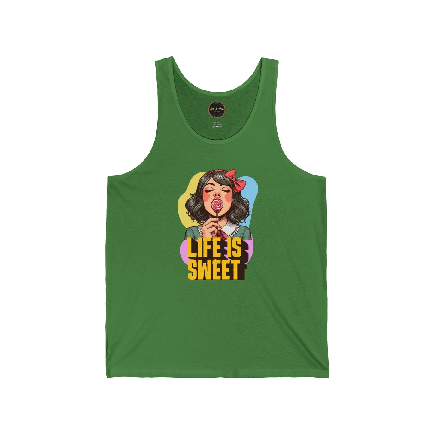 Life is Sweet Unisex Jersey Tank