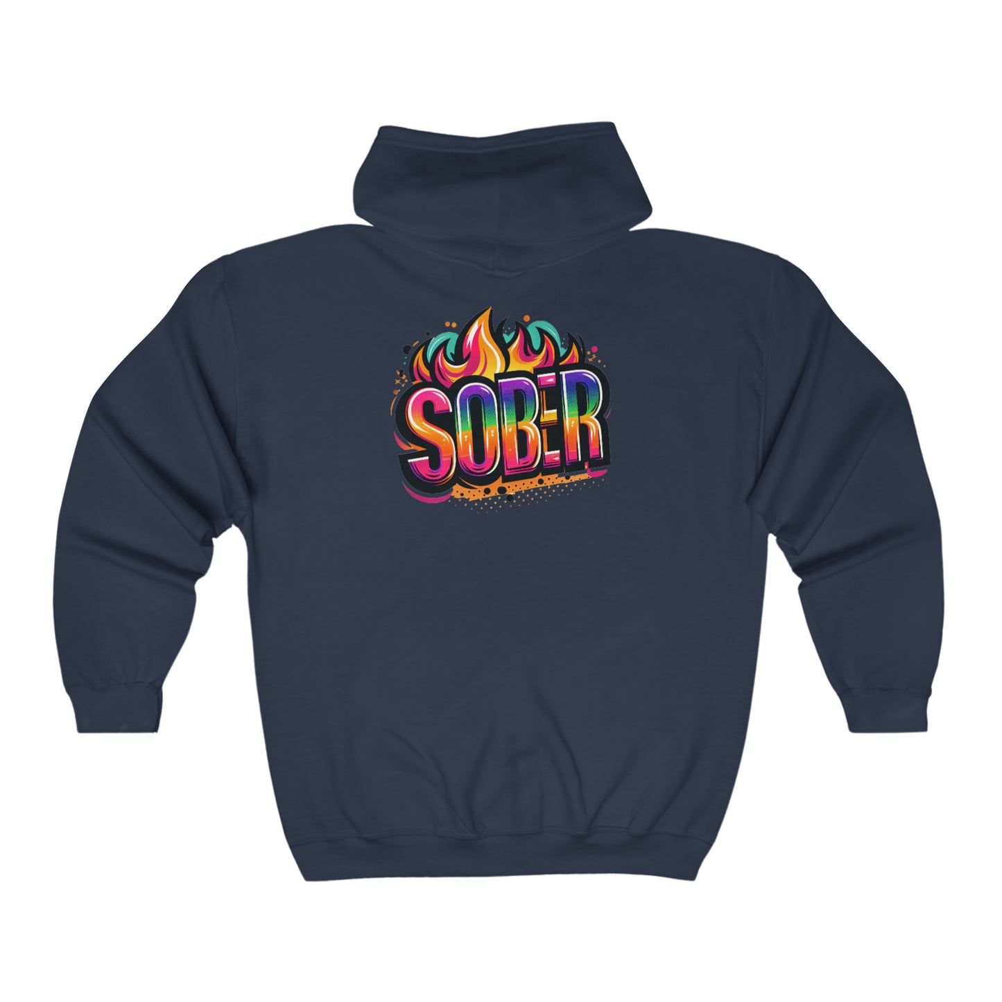 Sober Unisex Heavy Blend™ Full Zip Hooded Sweatshirt