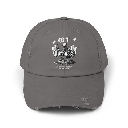 Out of the Darkness Unisex Distressed Cap