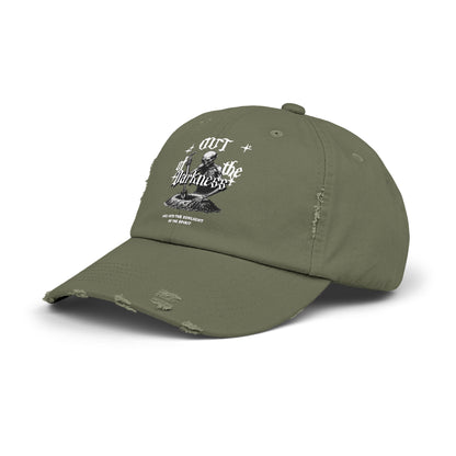 Out of the Darkness Unisex Distressed Cap