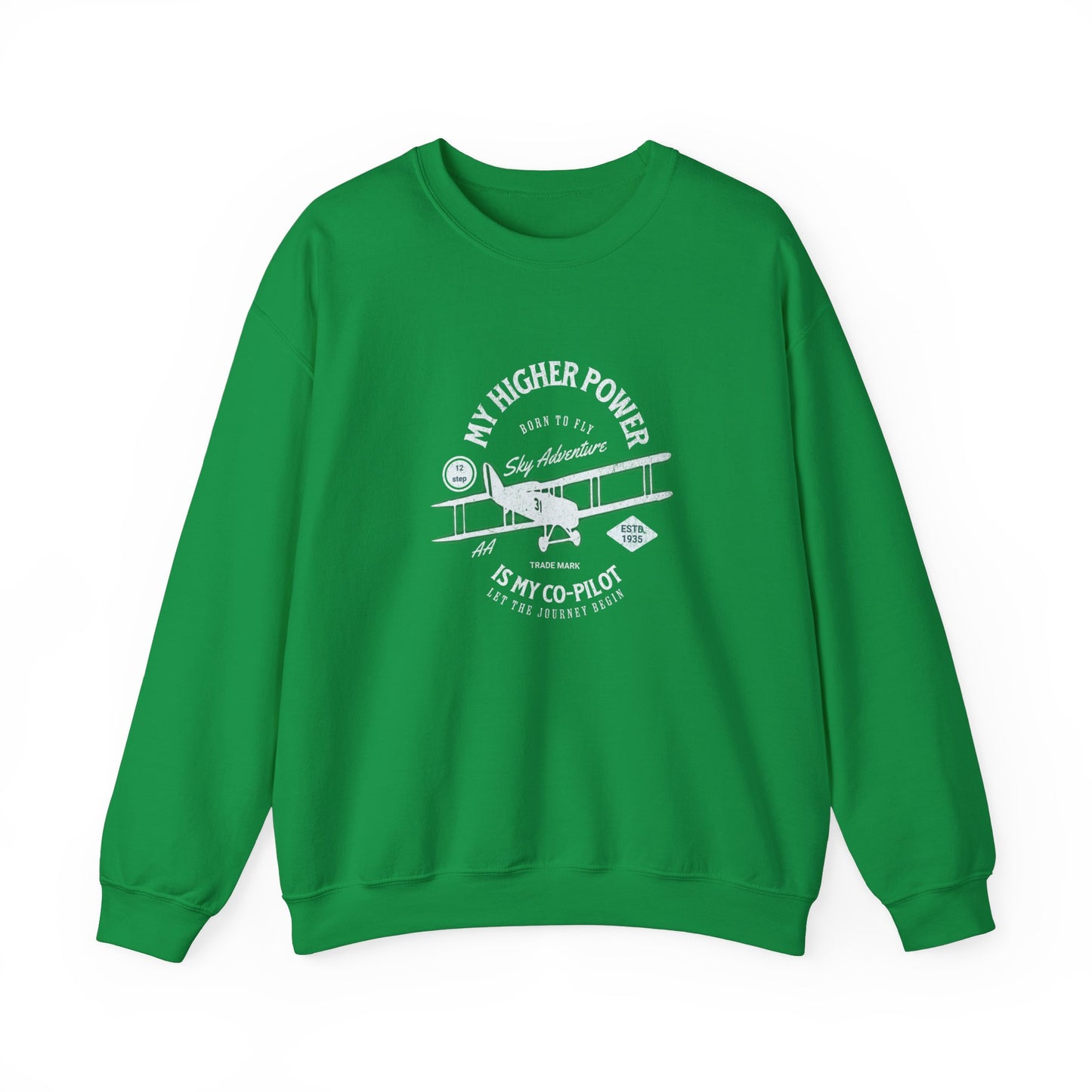 Co-Pilot Unisex Heavy Blend™ Crewneck Sweatshirt