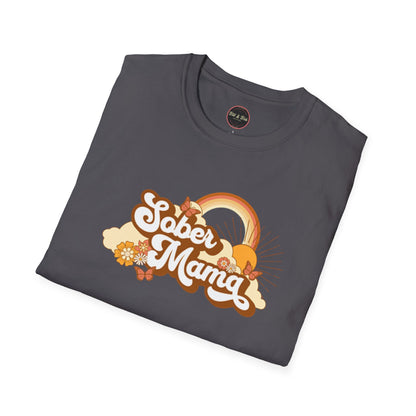Sober Mama Unisex Softstyle T-Shirt