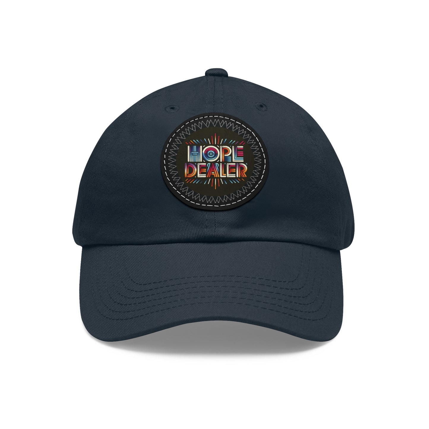 Hope Dealer Baseball Cap  Leather Patch (Round)