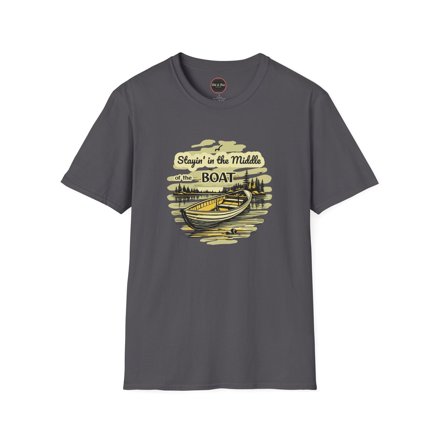Middle of the Boat Unisex Softstyle T-Shirt