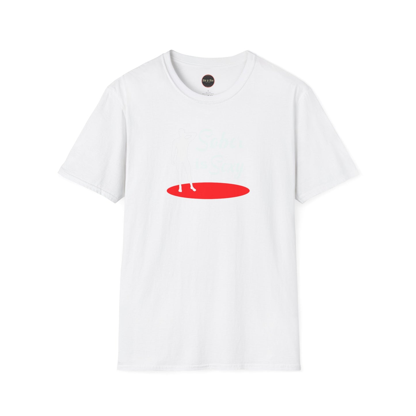 Sober is Sexy (male) Unisex Softstyle T-Shirt