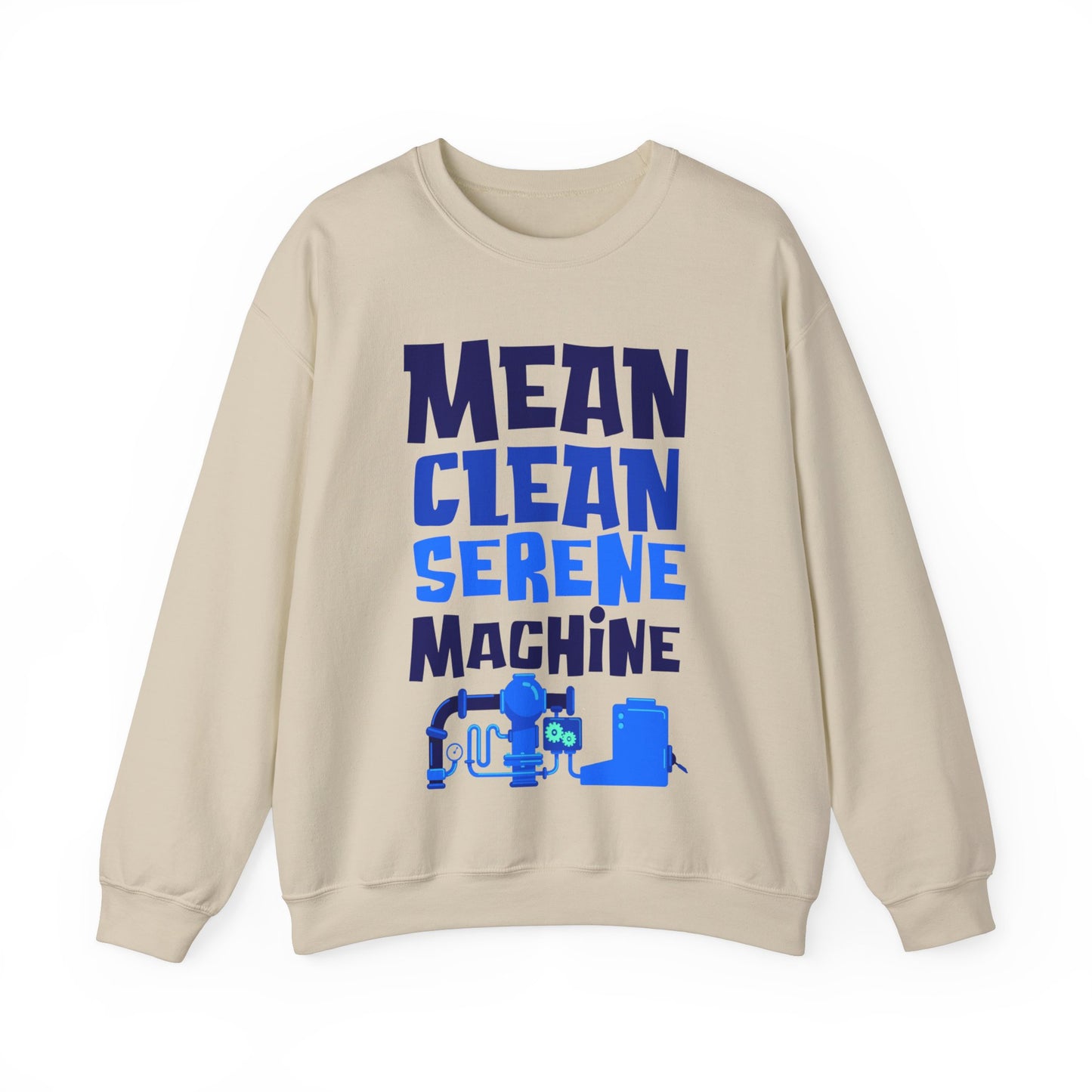 Mean Clean Serene Machine Unisex Heavy Blend™ Crewneck Sweatshirt