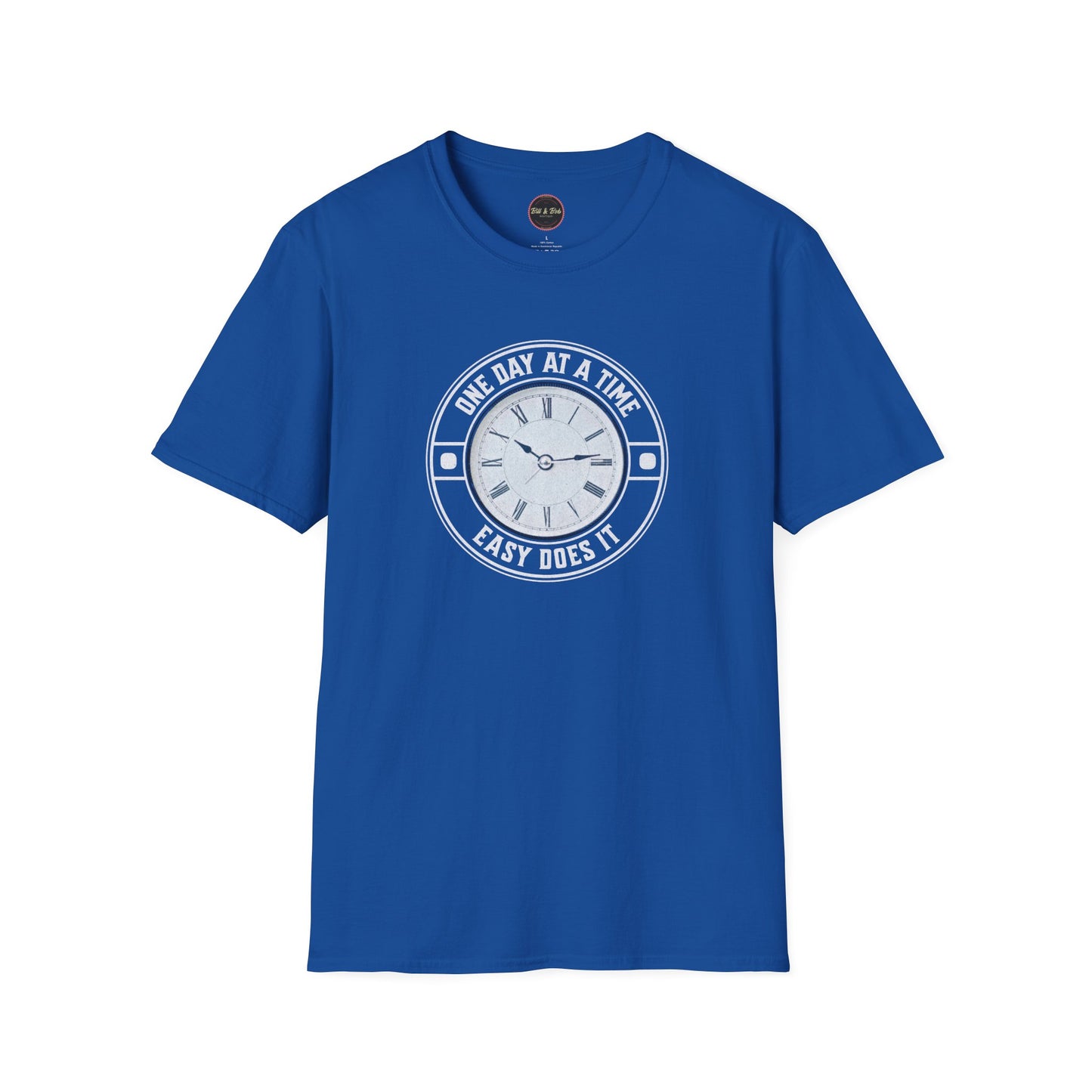 One Day Easy Does It Unisex Softstyle T-Shirt