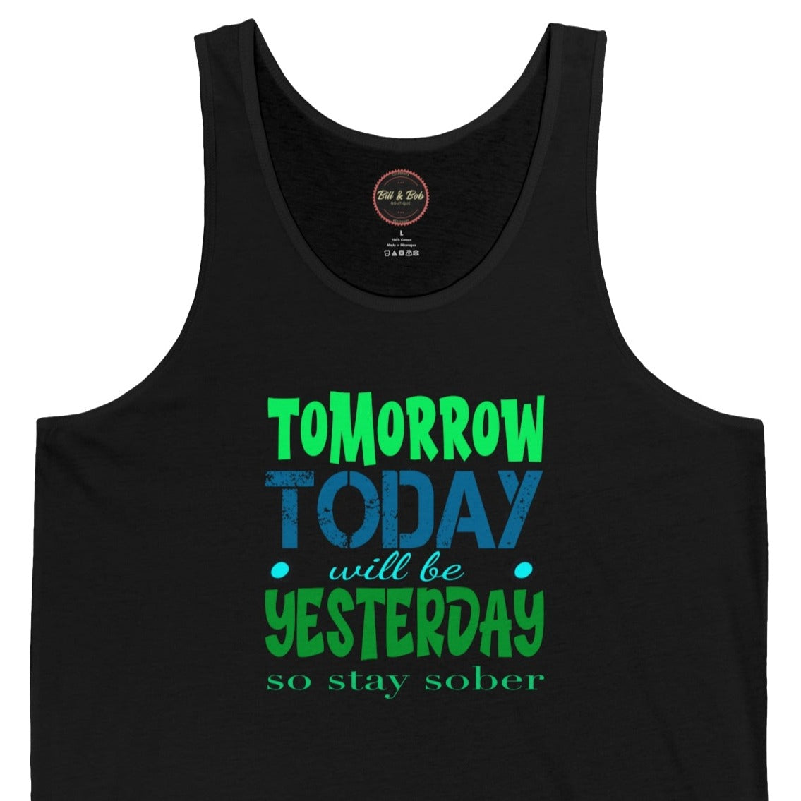 Tomorrow Today Yesterday Unisex Jersey Tank