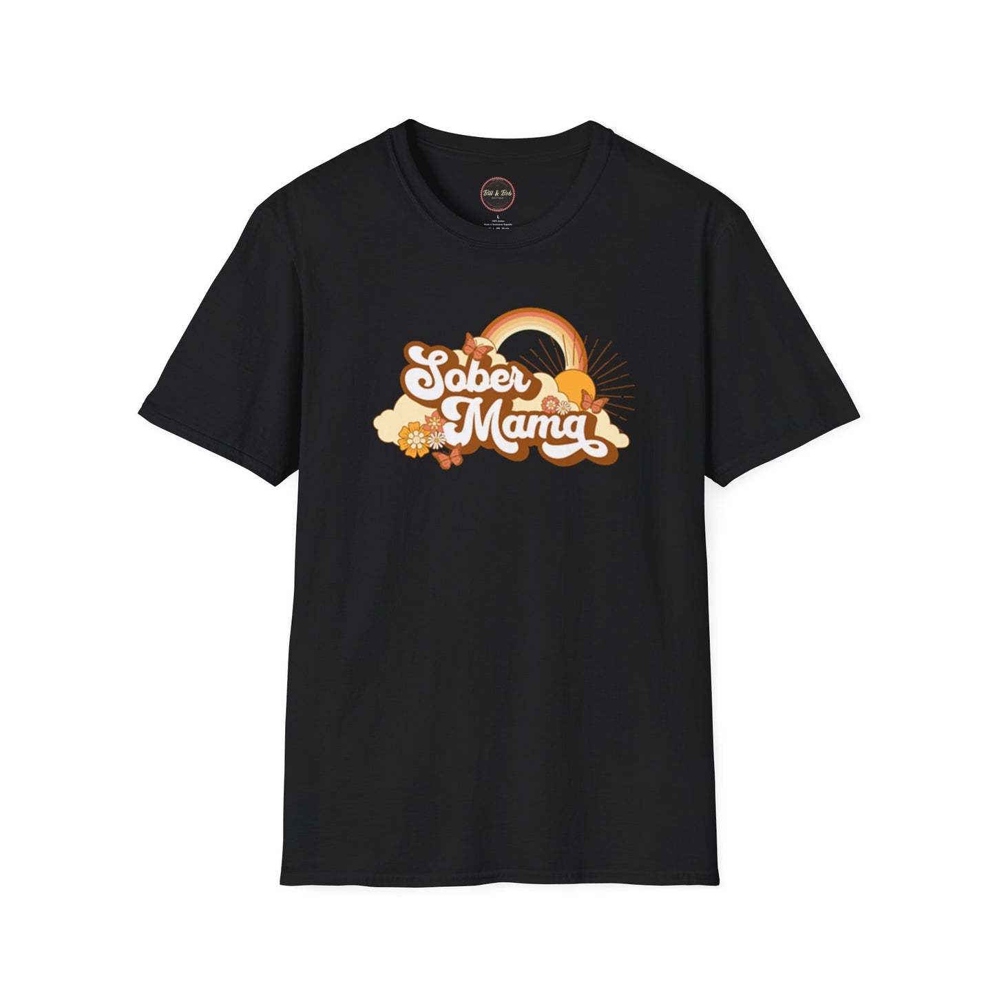 Sober Mama Unisex Softstyle T-Shirt