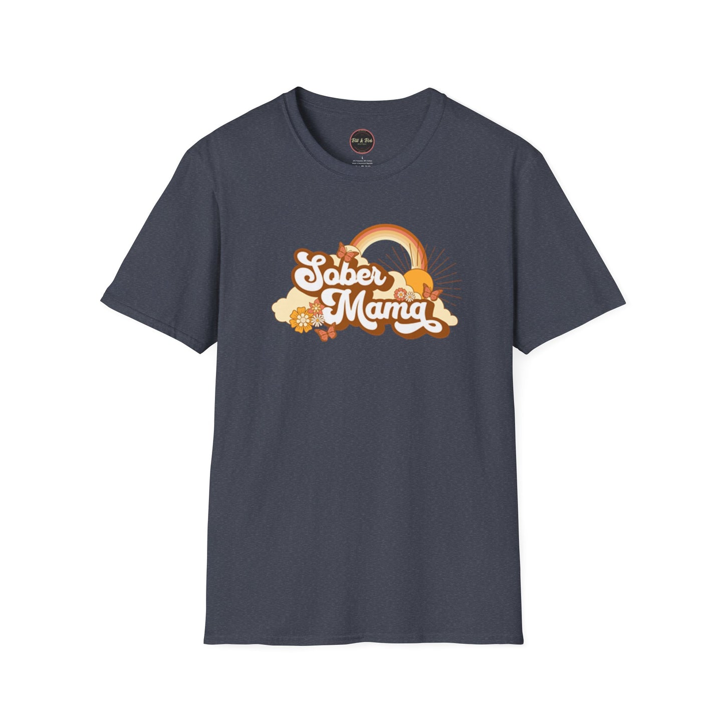 Sober Mama Unisex Softstyle T-Shirt
