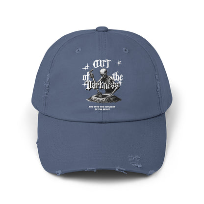 Out of the Darkness Unisex Distressed Cap