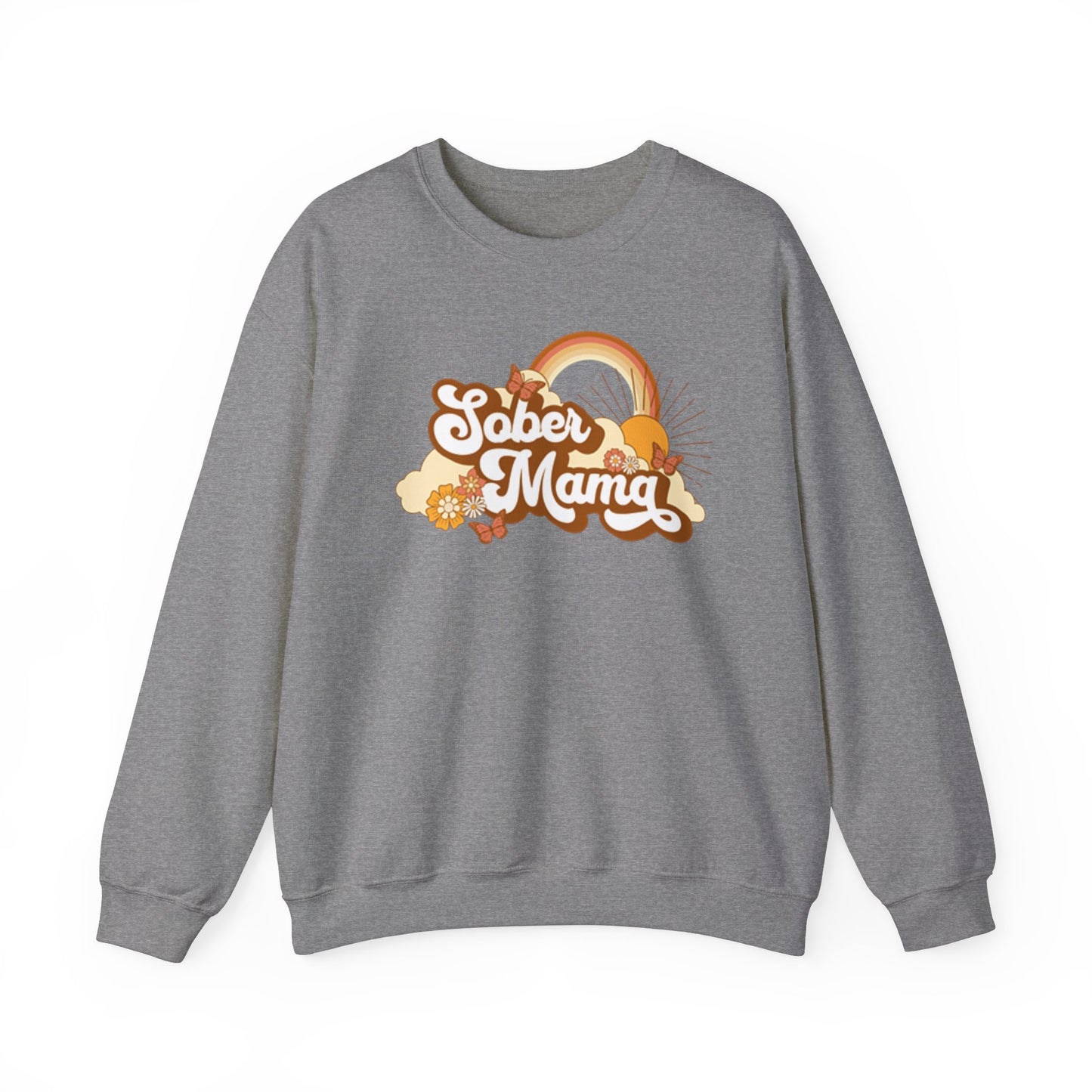 Sober Mama Unisex Heavy Blend™ Crewneck Sweatshirt