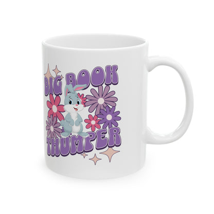 Big Book Thumper Ceramic Mug, 11oz